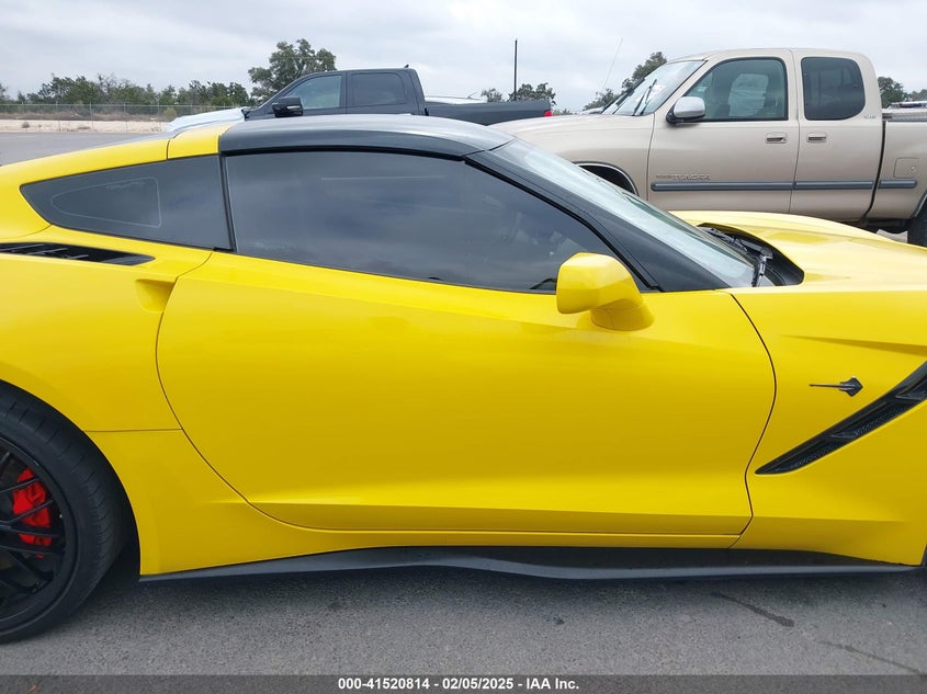 2014 CHEVROLET CORVETTE STINGRAY VIN: 1G1YF2D76E5121803