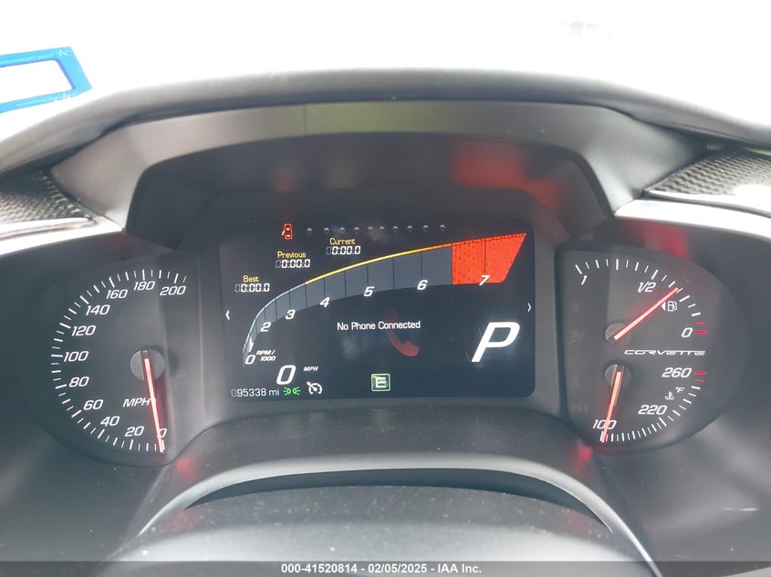 2014 CHEVROLET CORVETTE STINGRAY VIN: 1G1YF2D76E5121803