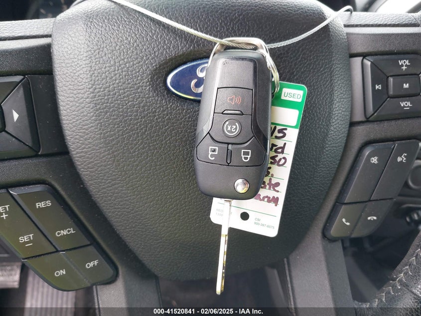 2015 FORD F-150 VIN: 1FTEW1CG4FKD66995