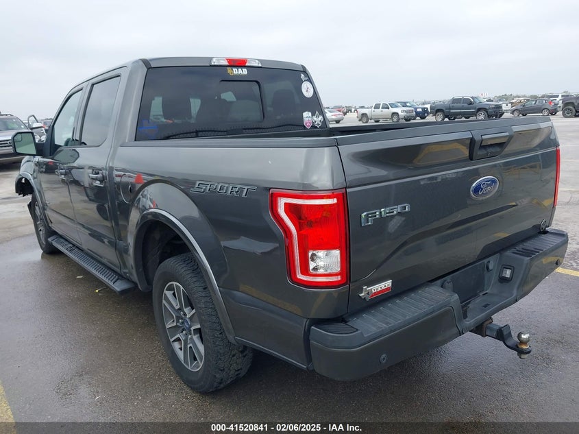 2015 FORD F-150 VIN: 1FTEW1CG4FKD66995