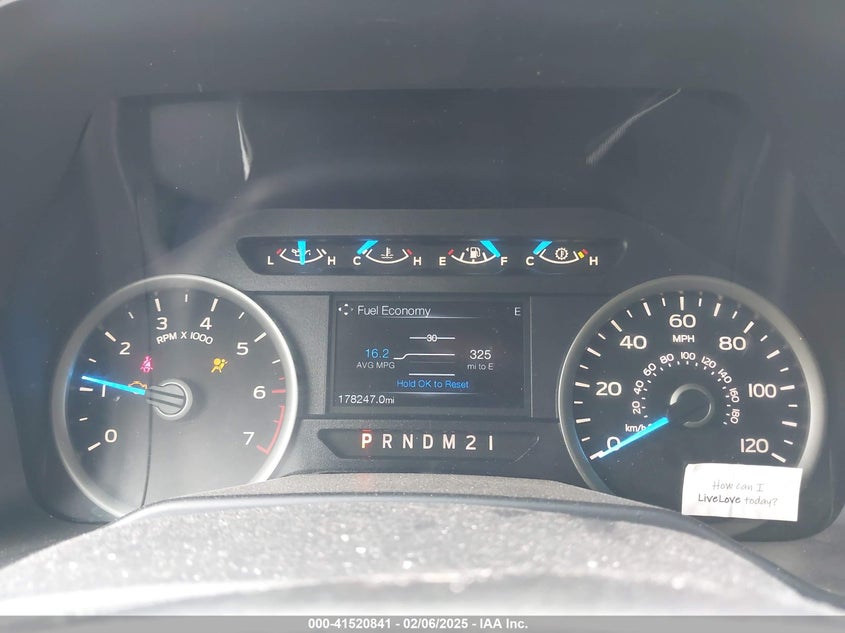 2015 FORD F-150 VIN: 1FTEW1CG4FKD66995