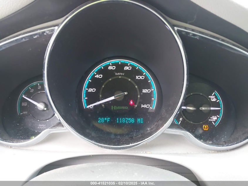2009 CHEVROLET MALIBU HYBRID VIN: 1G1ZF57509F126950
