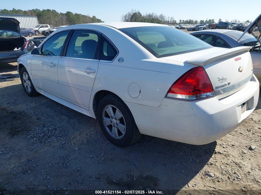 2009 CHEVROLET IMPALA VIN: 2G1WT57K391319912