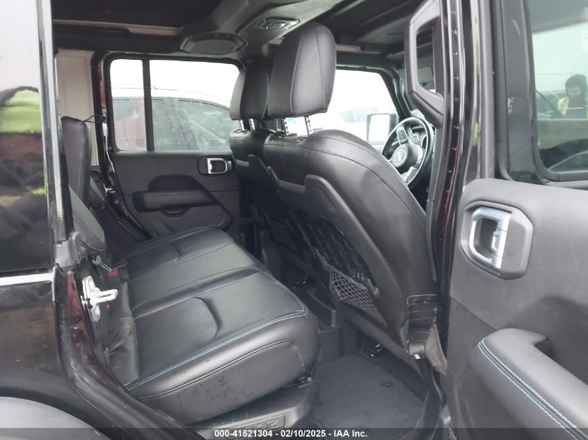 2021 Jeep Wrangler 4Xe Unlimited Rubicon 4X4 VIN: 1C4JJXR61MW802920 Lot: 41521304