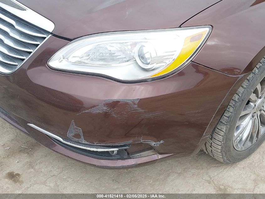 2012 Chrysler 200 Limited VIN: 1C3CCBCB8CN330056 Lot: 41521418