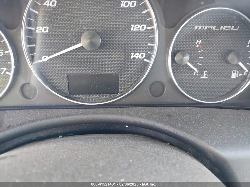 2006 CHEVROLET MALIBU VIN: 1G1ZT51846F200989