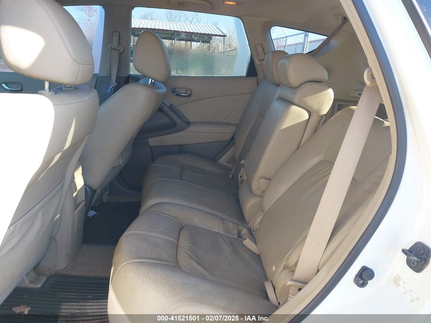 2009 NISSAN MURANO VIN: JN8AZ18W59W211816