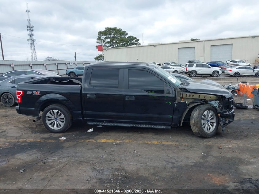 2018 FORD F-150 VIN: 1FTEW1CP5JFE55962