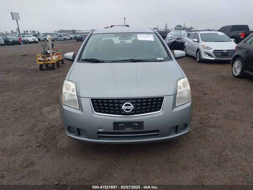 2008 NISSAN SENTRA VIN: 3N1AB61E58L625734