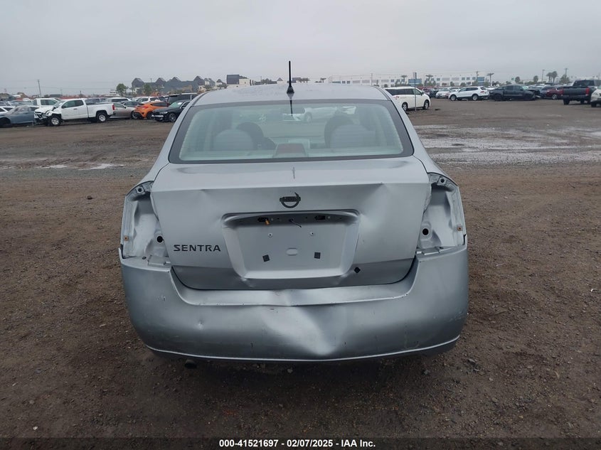 2008 NISSAN SENTRA VIN: 3N1AB61E58L625734