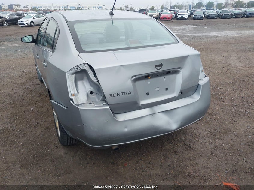 2008 NISSAN SENTRA VIN: 3N1AB61E58L625734