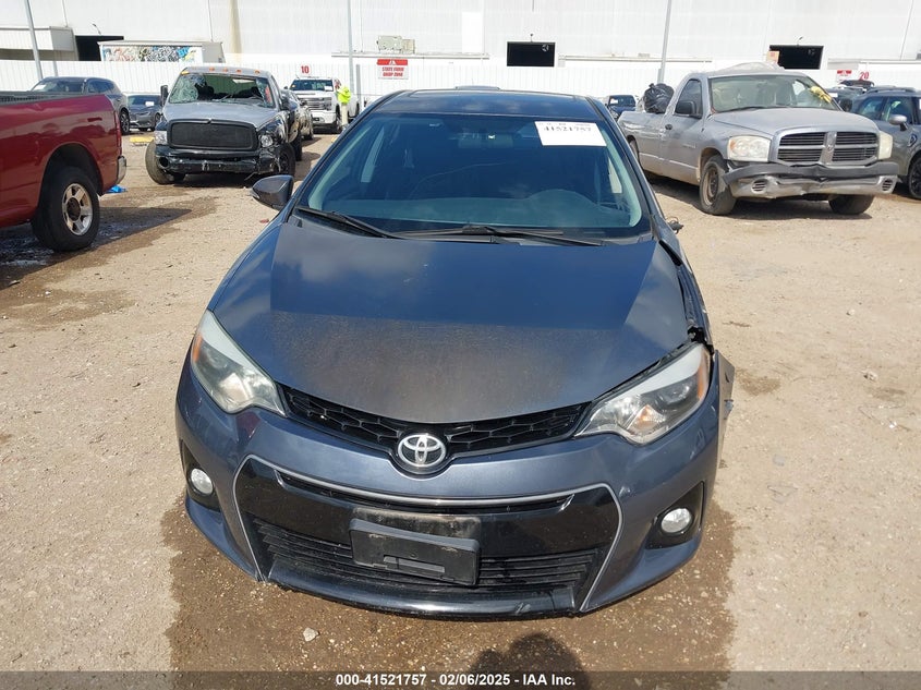 2016 TOYOTA COROLLA VIN: 5YFBURHE8GP504300