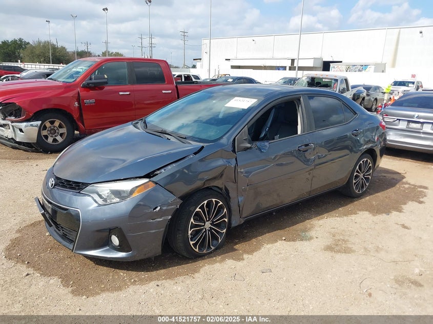 2016 TOYOTA COROLLA VIN: 5YFBURHE8GP504300