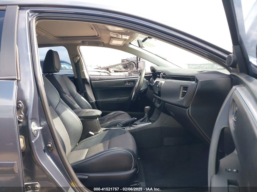 2016 TOYOTA COROLLA VIN: 5YFBURHE8GP504300