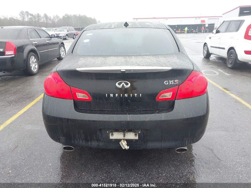 2008 Infiniti G35 VIN: JNKBZ61E28M218807 Lot: 41521918