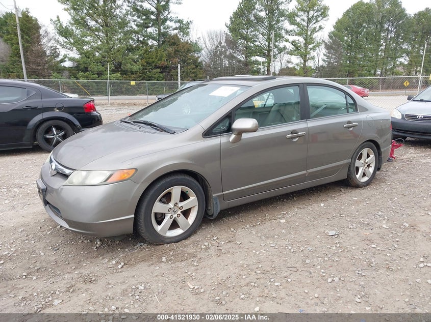 2008 HONDA CIVIC VIN: 1HGFA16858L084466