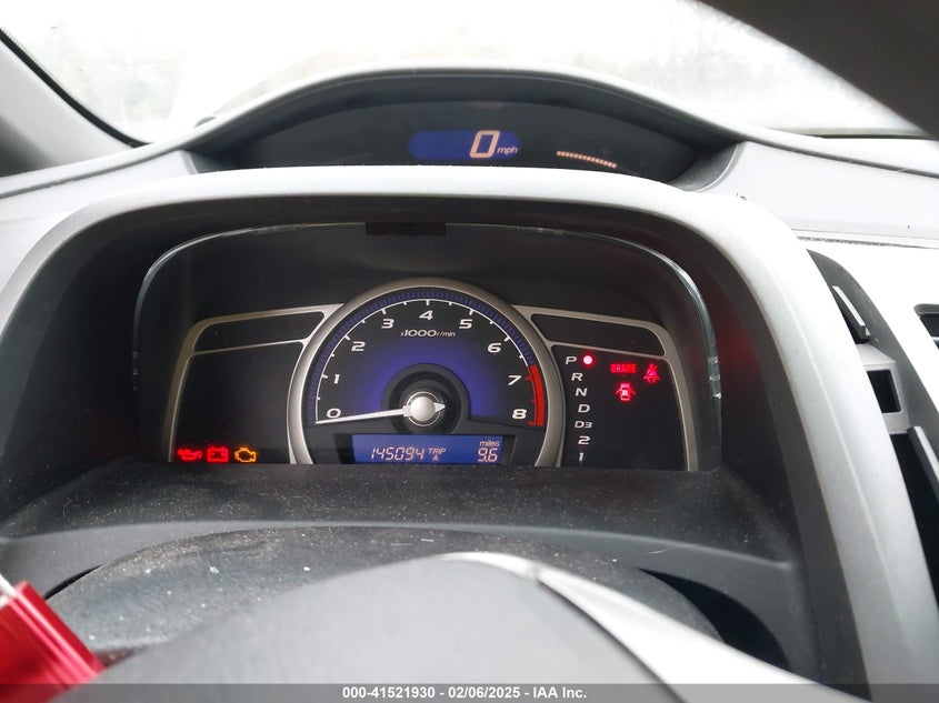 2008 HONDA CIVIC VIN: 1HGFA16858L084466