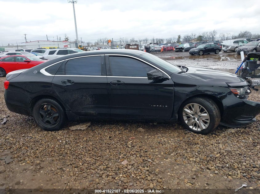 2017 CHEVROLET IMPALA VIN: 2G11Z5SA4H9191011