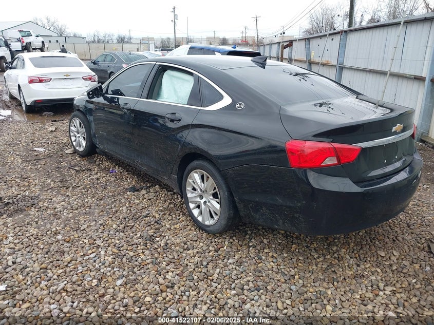 2017 CHEVROLET IMPALA VIN: 2G11Z5SA4H9191011