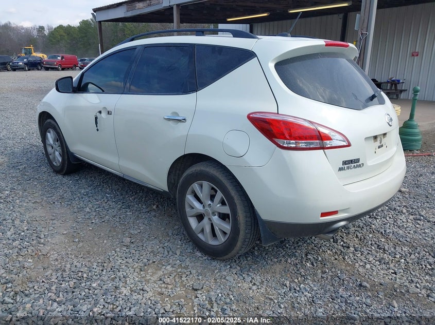 Vin: jn8az1mu8bw067348, lot: 42012862, nissan murano sl 20113