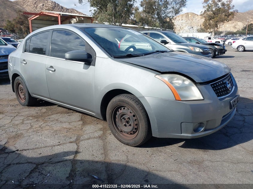 2008 NISSAN SENTRA VIN: 3N1AB61E18L727080