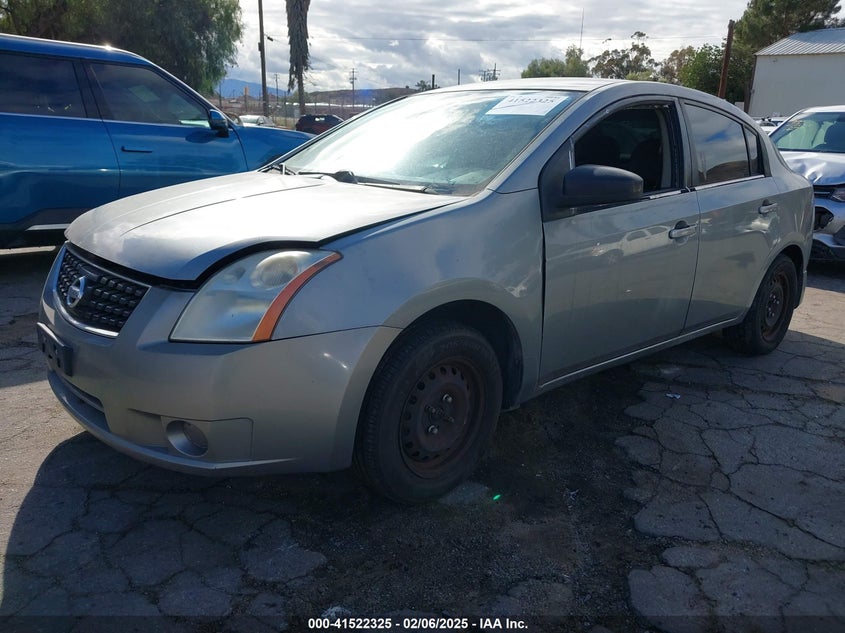 2008 NISSAN SENTRA VIN: 3N1AB61E18L727080