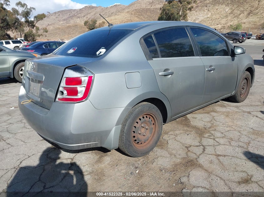2008 NISSAN SENTRA VIN: 3N1AB61E18L727080