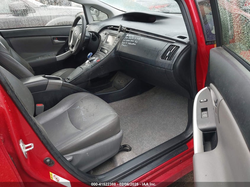 2014 TOYOTA PRIUS VIN: JTDKN3DU6E1742347