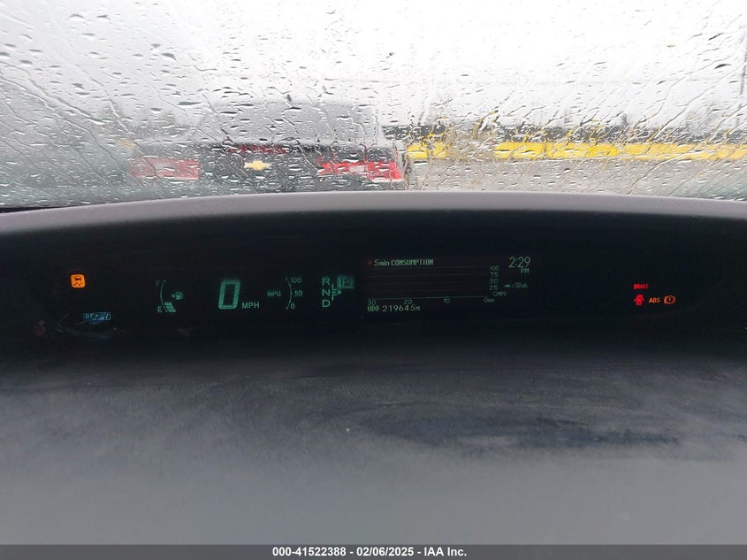 2014 TOYOTA PRIUS VIN: JTDKN3DU6E1742347