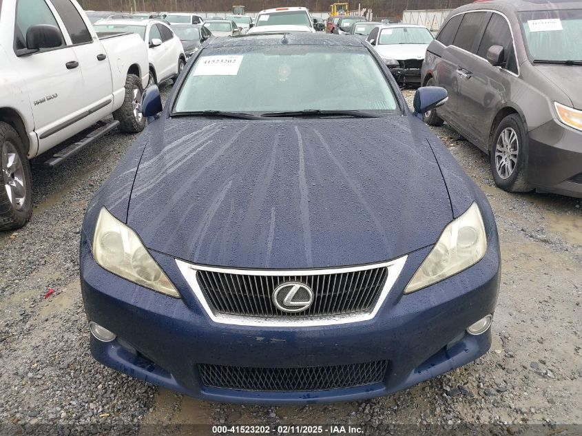 2011 Lexus Is 250 VIN: JTHFF2C25B2511924 Lot: 41523202