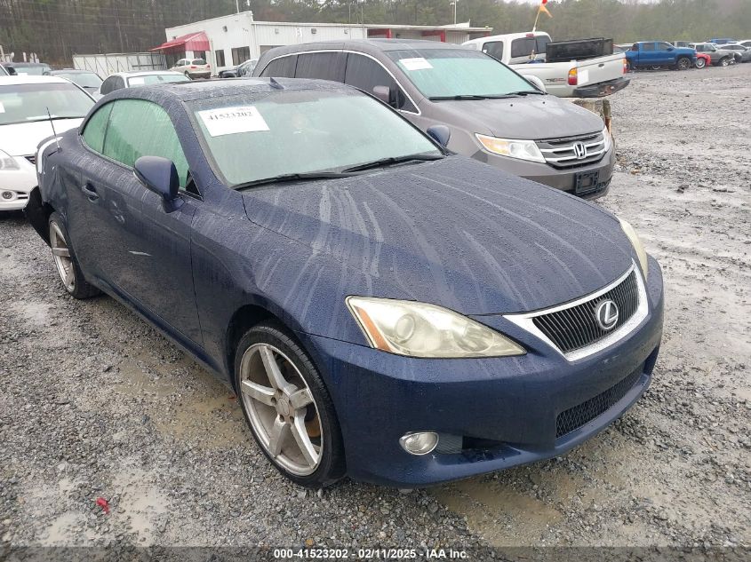2011 Lexus Is 250 VIN: JTHFF2C25B2511924 Lot: 41523202