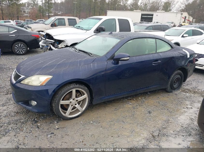2011 Lexus Is 250 VIN: JTHFF2C25B2511924 Lot: 41523202