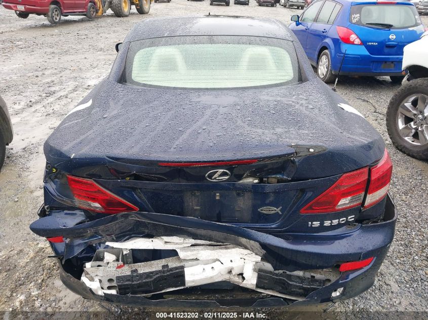 2011 Lexus Is 250 VIN: JTHFF2C25B2511924 Lot: 41523202