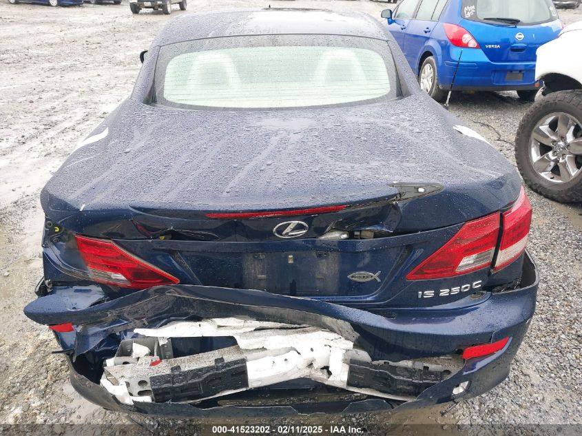 2011 Lexus Is 250 VIN: JTHFF2C25B2511924 Lot: 41523202
