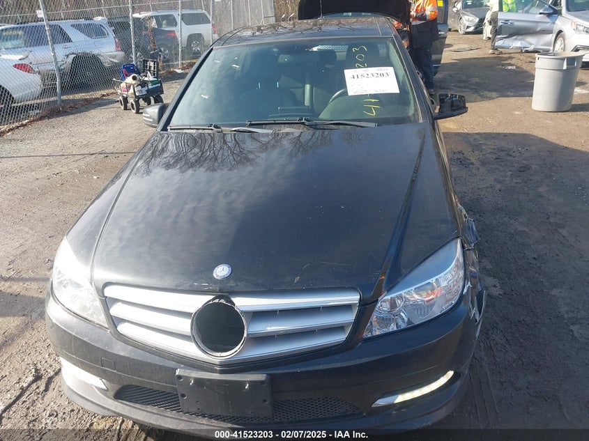 2011 MERCEDES-BENZ C 300 VIN: WDDGF8BB0BR141312