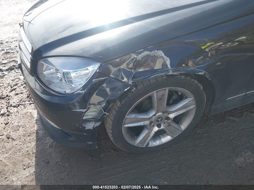 2011 MERCEDES-BENZ C 300 VIN: WDDGF8BB0BR141312