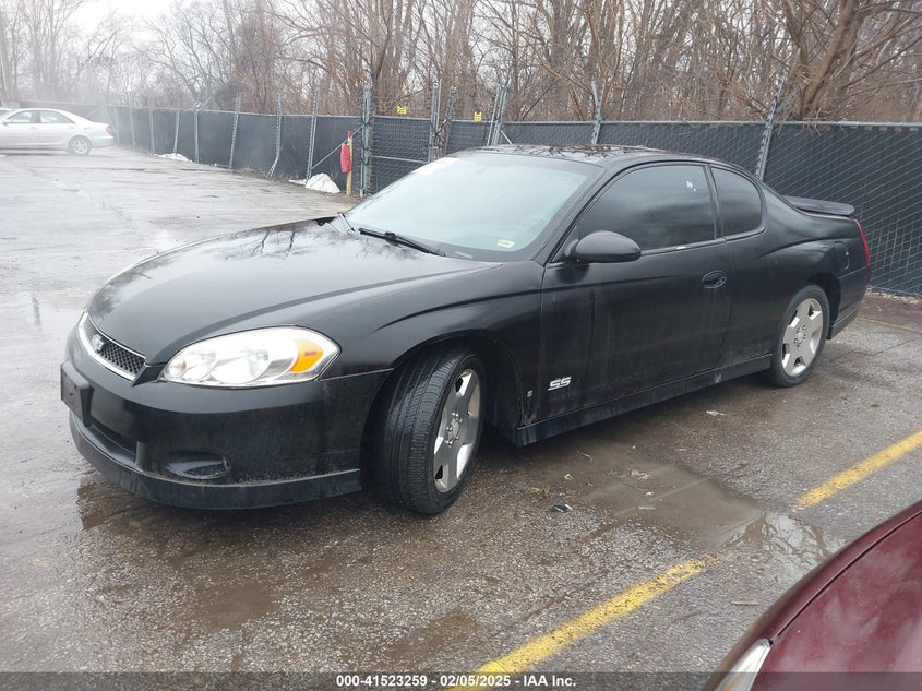 2006 CHEVROLET MONTE CARLO VIN: 2G1WL16C769225287