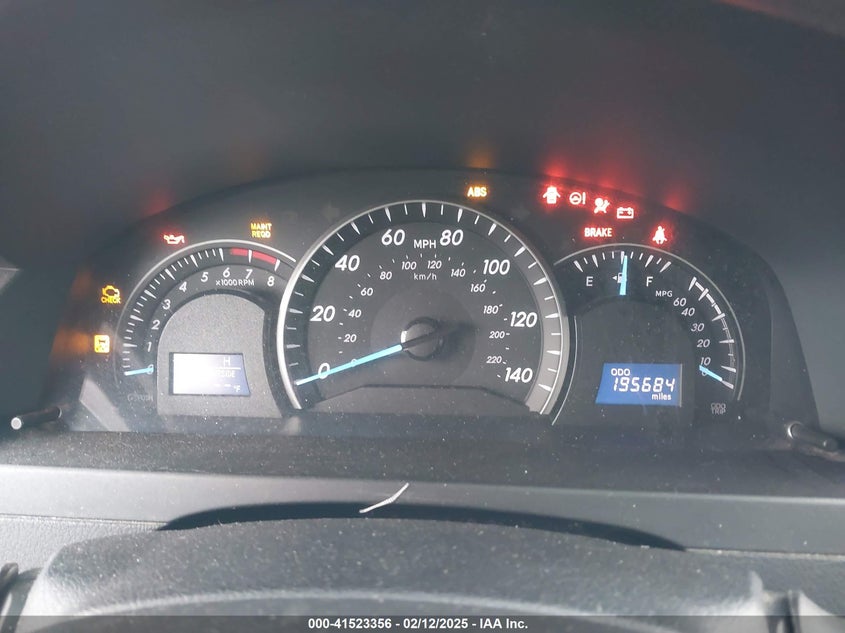 2013 TOYOTA CAMRY VIN: 4T1BF1FK5DU275136