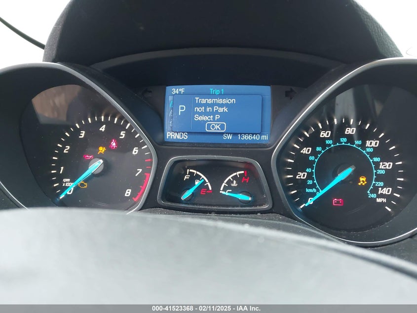 2014 FORD ESCAPE VIN: 1FMCU0GX2EUE10380