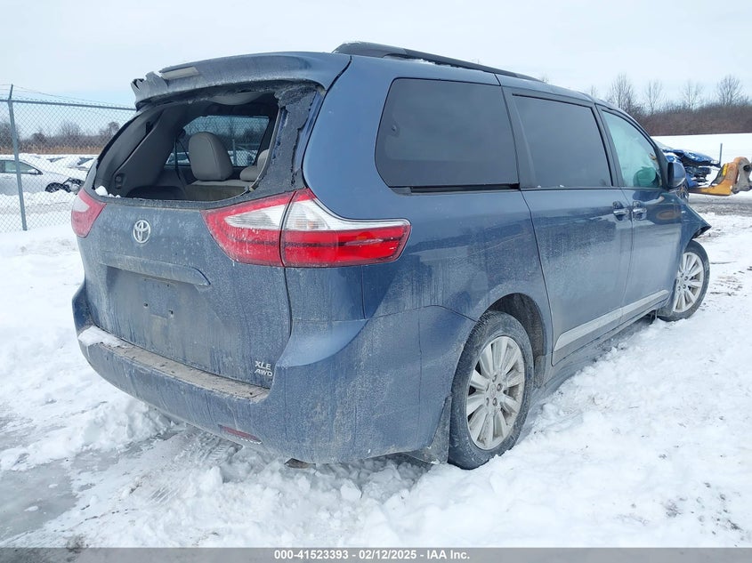 2017 TOYOTA SIENNA VIN: 5TDDZ3DC3HS154966