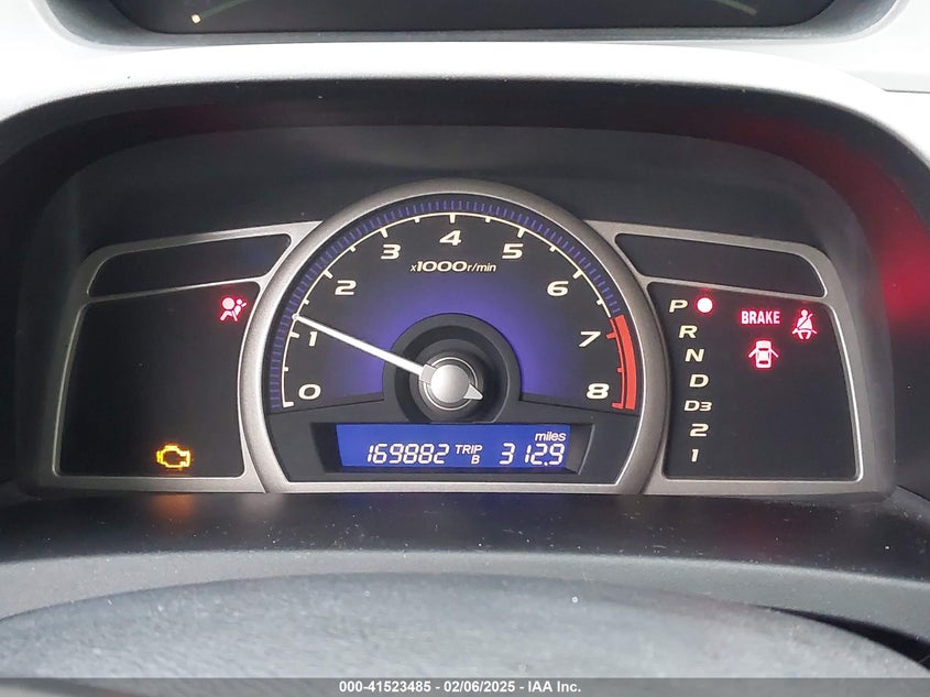 2007 HONDA CIVIC VIN: 1HGFA16537L091100