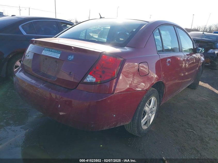 2007 SATURN ION VIN: 1G8AJ55F07Z108825