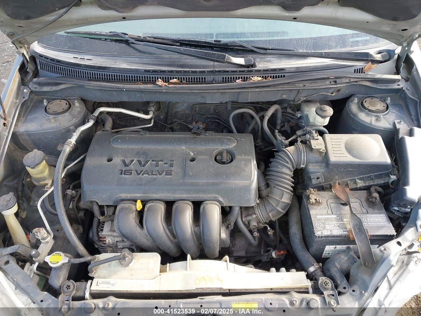 2007 TOYOTA COROLLA VIN: 2T1BR32E37C749657