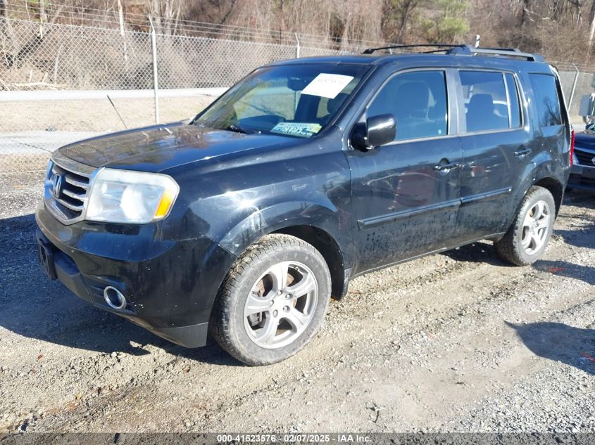 2014 HONDA PILOT EX-L - 5FNYF4H68EB036500
