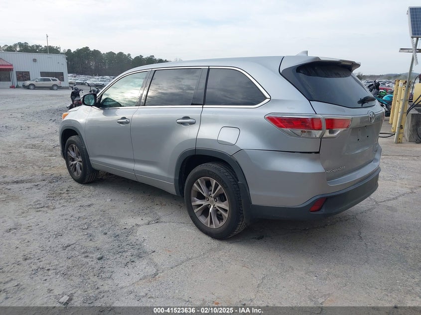 Vin: 5tdbkrfh2es045806, lot: 42014328, toyota highlander le plus v6 20143
