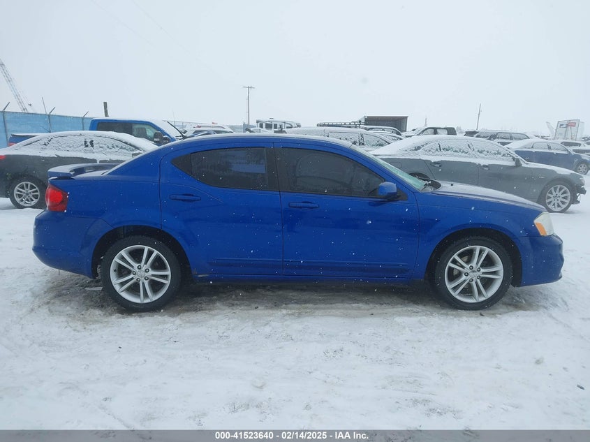 2012 DODGE AVENGER VIN: 1C3CDZEG7CN269524