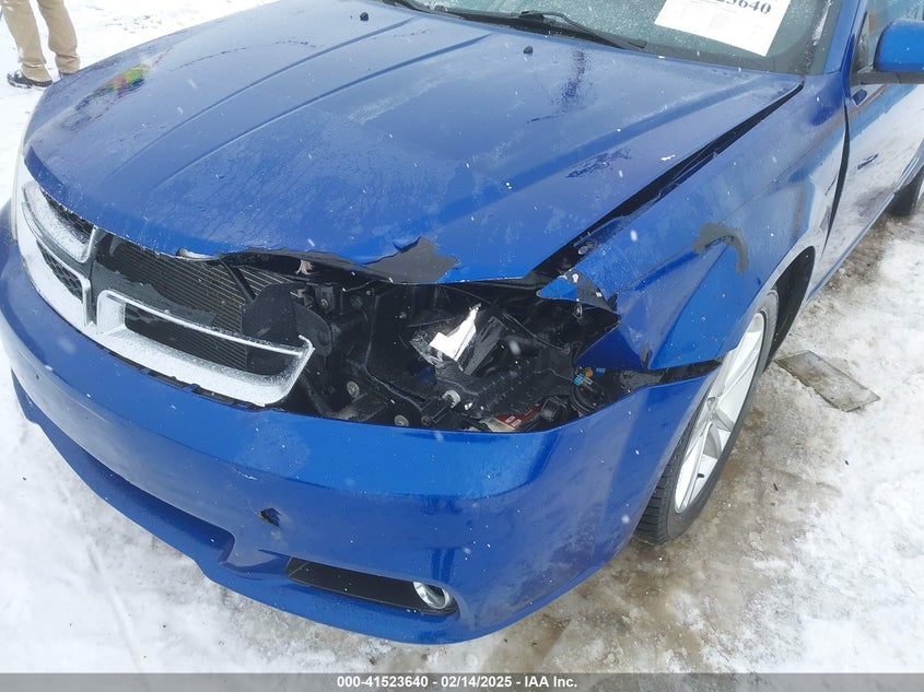 2012 DODGE AVENGER VIN: 1C3CDZEG7CN269524
