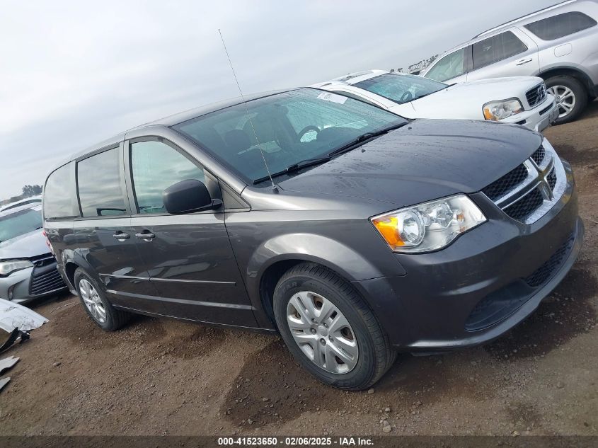2016 Dodge Grand Caravan Se VIN: 2C4RDGBG6GR379617 Lot: 41523650