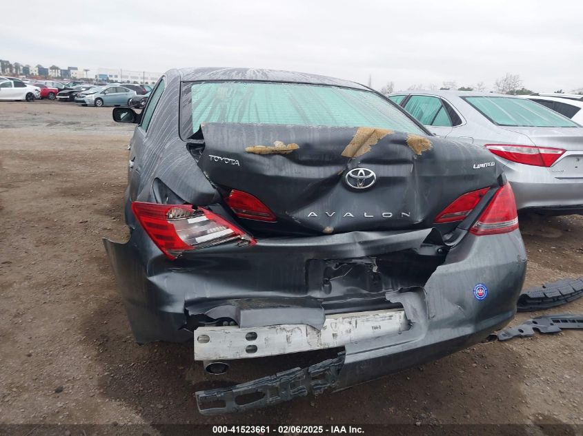 2008 Toyota Avalon Limited VIN: 4T1BK36B38U297259 Lot: 41523661