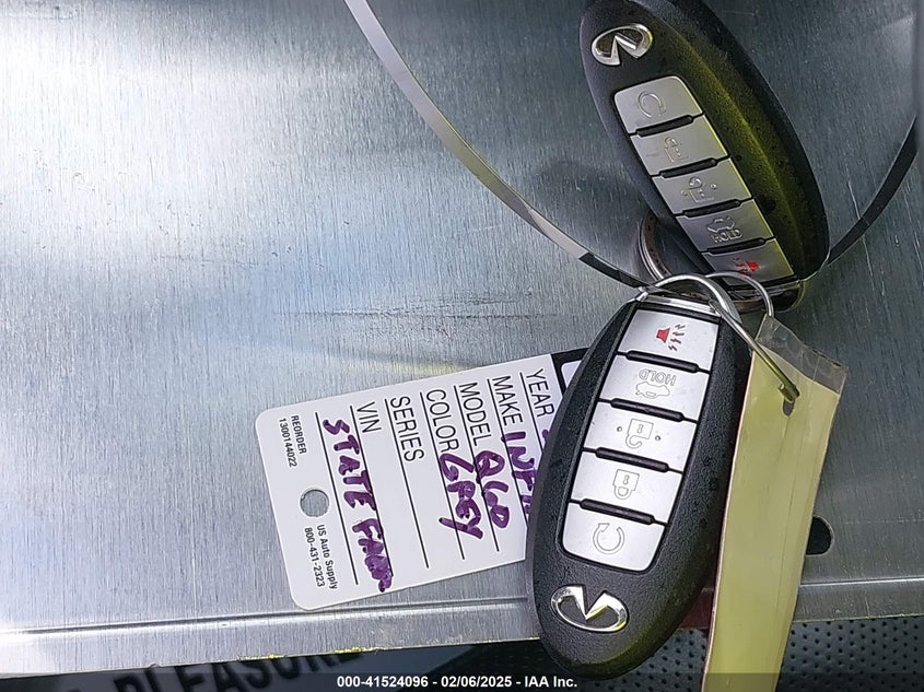 2017 Infiniti Q60 3.0T Premium VIN: JN1EV7EK7HM362795 Lot: 41524096